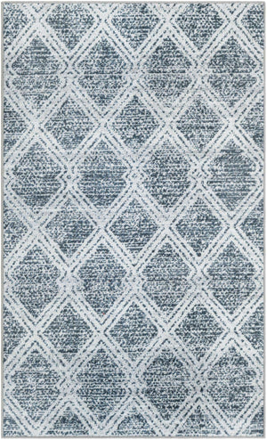 Ivory 3' 3 x 5' 3 Kamala Washable Rectangle Rug