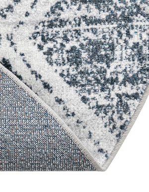 Washable Ivory 7' 10 x 7' 10 Kamala Washable Round Area Rug Easy to Clean Stain Resistant & Durable 100% Polyester Spill-Friendly Carpet for Sale at Rug Engine