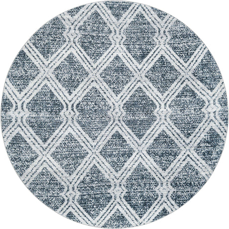 Washable Ivory 5' 3 x 5' 3 Kamala Washable Round Area Rug Easy to Clean Stain Resistant & Durable 100% Polyester Spill-Friendly Carpet for Sale at Rug Engine