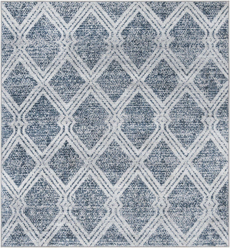 Washable Ivory 5' 3 x 5' 3 Kamala Washable Square Area Rug Easy to Clean Stain Resistant & Durable 100% Polyester Spill-Friendly Carpet for Sale at Rug Engine
