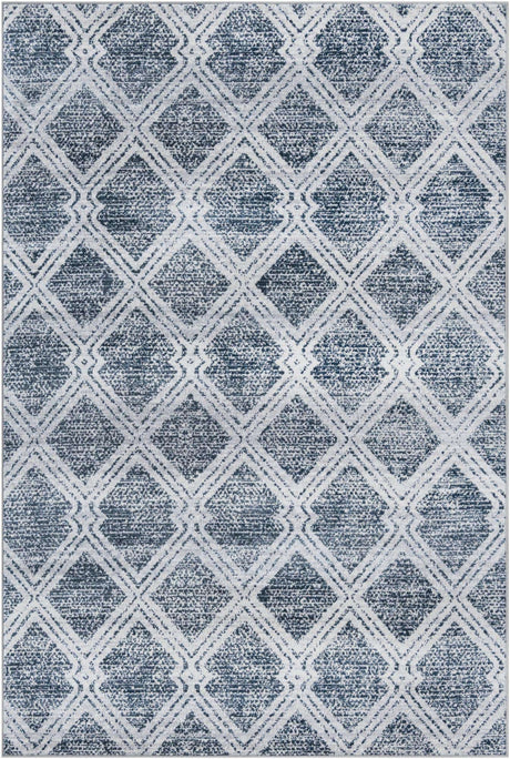 Washable Ivory 5' 3 x 8' Kamala Washable Rectangle Area Rug Easy to Clean Stain Resistant & Durable 100% Polyester Spill-Friendly Carpet for Sale at Rug Engine
