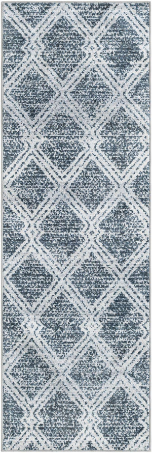 Ivory 2' x 6' 1 Kamala Washable Runner Rug