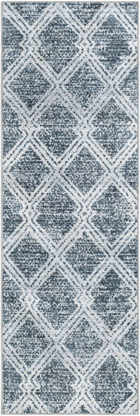 Washable Ivory 2' x 6' 1 Kamala Washable Runner Area Rug Easy to Clean Stain Resistant & Durable 100% Polyester Spill-Friendly Carpet for Sale at Rug Engine