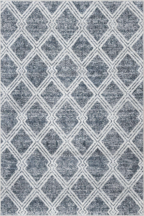 Washable Ivory 6' 1 x 9' Kamala Washable Rectangle Area Rug Easy to Clean Stain Resistant & Durable 100% Polyester Spill-Friendly Carpet for Sale at Rug Engine