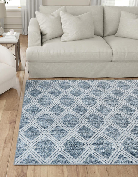 Washable Ivory 7' 10 x 7' 10 Kamala Washable Square Area Rug Easy to Clean Stain Resistant & Durable 100% Polyester Spill-Friendly Carpet for Sale at Rug Engine