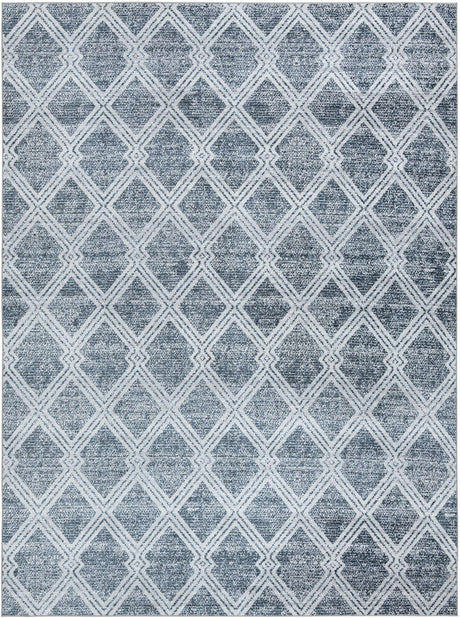 Washable Ivory 9' x 12' Kamala Washable Rectangle Area Rug Easy to Clean Stain Resistant & Durable 100% Polyester Spill-Friendly Carpet for Sale at Rug Engine