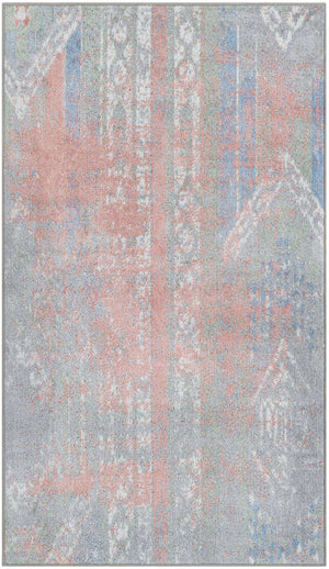 Washable Multicolor 3' 3 x 5' 3 Kamala Washable Rectangle Area Rug Easy to Clean Stain Resistant & Durable 100% Polyester Spill-Friendly Carpet for Sale at Rug Engine