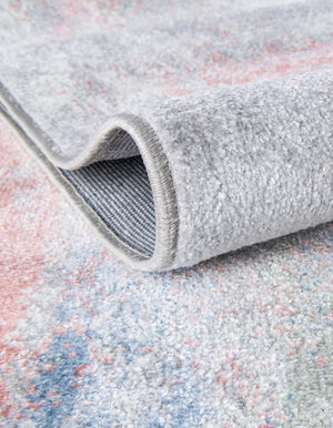 Washable Multicolor 6' 1 x 9' Kamala Washable Rectangle Area Rug Easy to Clean Stain Resistant & Durable 100% Polyester Spill-Friendly Carpet for Sale at Rug Engine