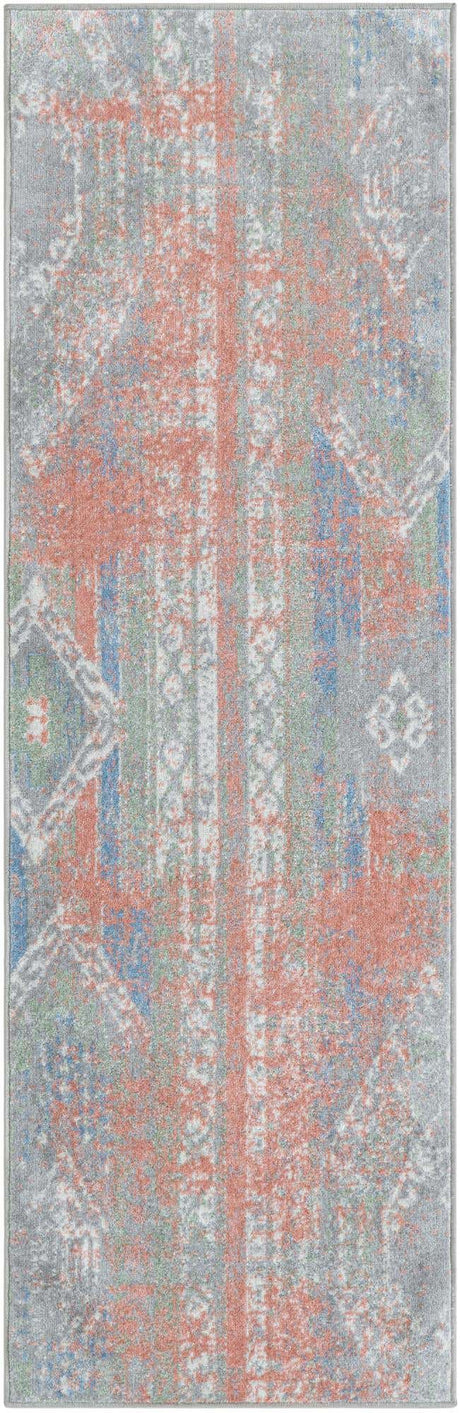 Multicolor 2' x 6' 1 Kamala Washable Runner Rug