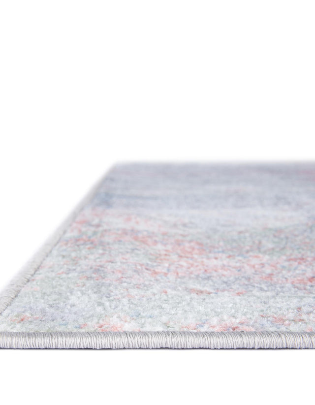Washable Multicolor 7' 10 x 7' 10 Kamala Washable Square Area Rug Easy to Clean Stain Resistant & Durable 100% Polyester Spill-Friendly Carpet for Sale at Rug Engine