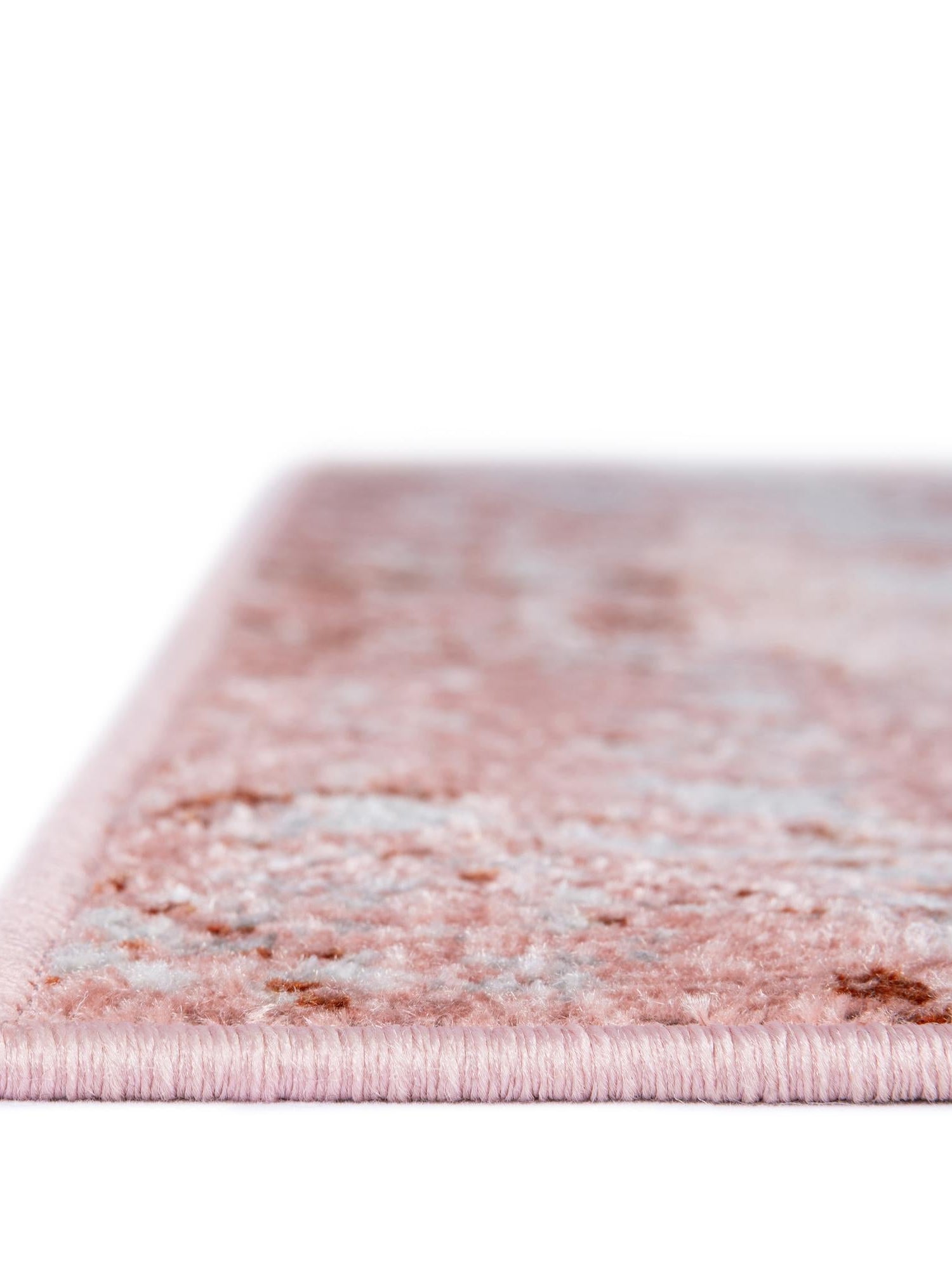 Washable Rose Pink 2' x 3' 1 Kamala Washable Rectangle Area Rug Easy to Clean Stain Resistant & Durable 100% Polyester Spill-Friendly Carpet for Sale at Rug Engine