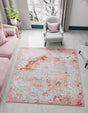 Rose Pink 8' x 8' Kamala Washable Square Rug
