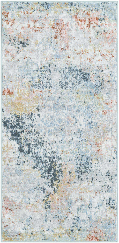 Multicolor 2' x 4' 1 Kamala Washable Runner Rug