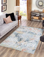 Multicolor 5' 3 x 8' Kamala Washable Rectangle Rug