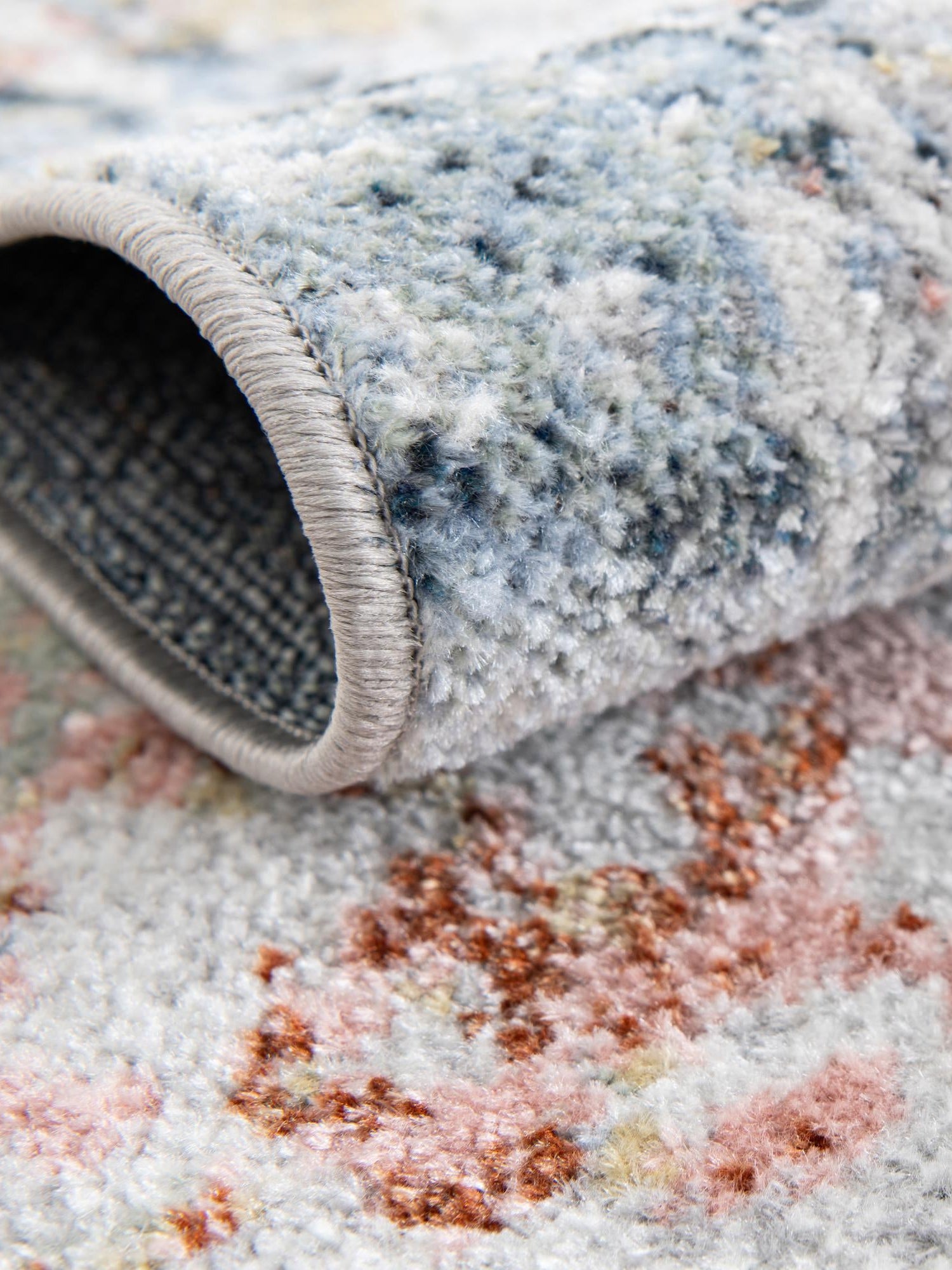 Washable Multicolor 2' x 4' 1 Kamala Washable Runner Area Rug Easy to Clean Stain Resistant & Durable 100% Polyester Spill-Friendly Carpet for Sale at Rug Engine