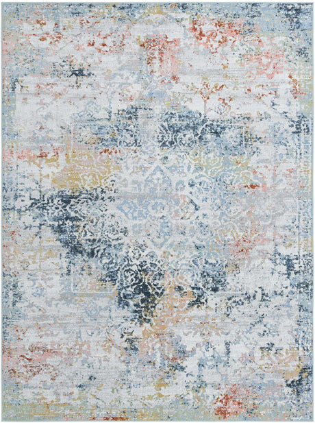 Multicolor 8' x 10' Kamala Washable Rectangle Rug