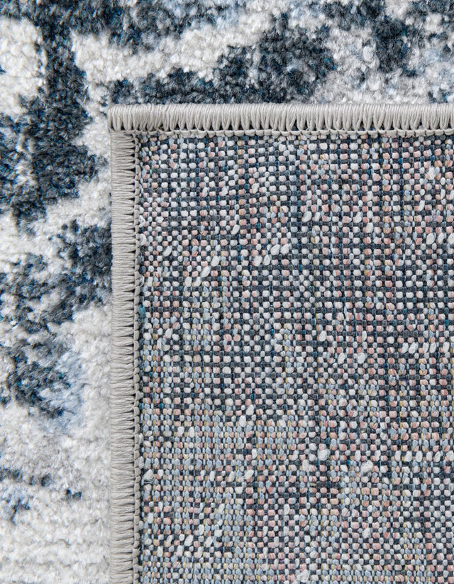 Navy Blue 5' 3 x 8' Kamala Washable Rectangle Rug