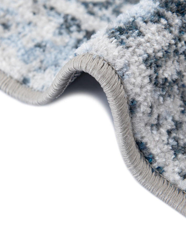 Navy Blue 2' x 4' 1 Kamala Washable Runner Rug