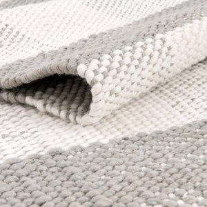 Washable Gray 7' 10 x 7' 10 Eco Plaid Indoor Outdoor Washable Square Area Rug Easy to Clean Stain Resistant & Durable Weather Resistant for Patio, Deck, Terrace, Balcony, Porch 100% Recycled Plastic Bottles Carpet Mat for Sale at Rug Engine