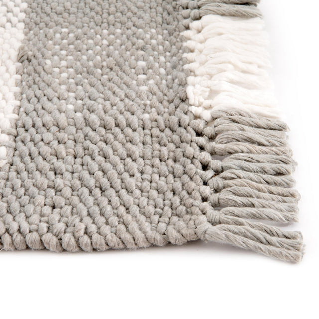 Washable Gray 7' 10 x 7' 10 Eco Plaid Indoor Outdoor Washable Square Area Rug Easy to Clean Stain Resistant & Durable Weather Resistant for Patio, Deck, Terrace, Balcony, Porch 100% Recycled Plastic Bottles Carpet Mat for Sale at Rug Engine