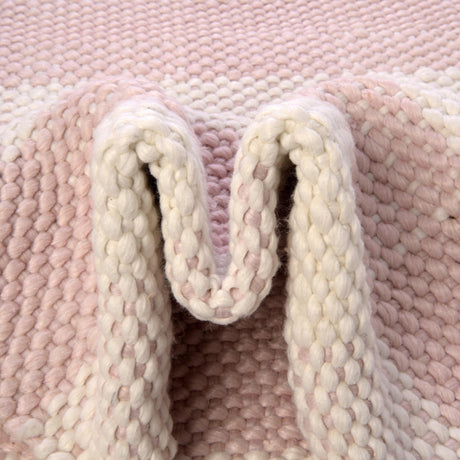 Washable Pink 7' 10 x 7' 10 Eco Plaid Indoor Outdoor Washable Square Area Rug Easy to Clean Stain Resistant & Durable Weather Resistant for Patio, Deck, Terrace, Balcony, Porch 100% Recycled Plastic Bottles Carpet Mat for Sale at Rug Engine