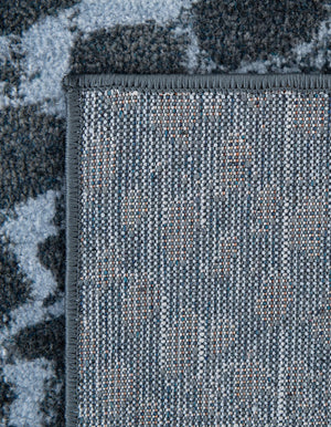 Navy Blue 5' 3 x 8' Kamala Washable Rectangle Rug