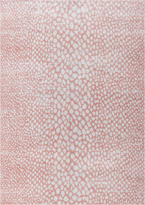 Rose Pink 10' x 14' 1 Kamala Washable Rectangle Rug