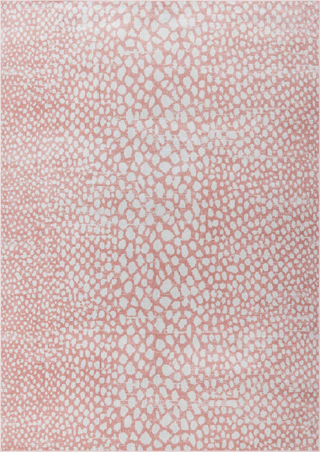 Rose Pink 10' x 14' 1 Kamala Washable Rectangle Rug