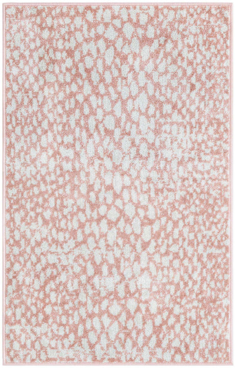 Rose Pink 2' x 3' 1 Kamala Washable Rectangle Rug