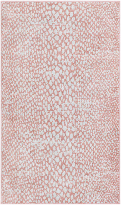 Rose Pink 3' 3 x 5' 3 Kamala Washable Rectangle Rug