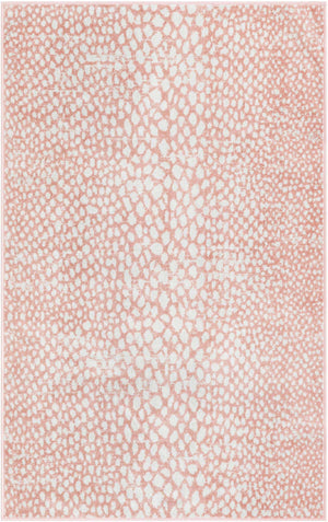 Rose Pink 4' 1 x 6' 1 Kamala Washable Rectangle Rug