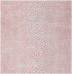 Rose Pink 5' 3 x 5' 3 Kamala Washable Square Rug