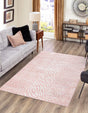 Rose Pink 10' x 14' 1 Kamala Washable Rectangle Rug