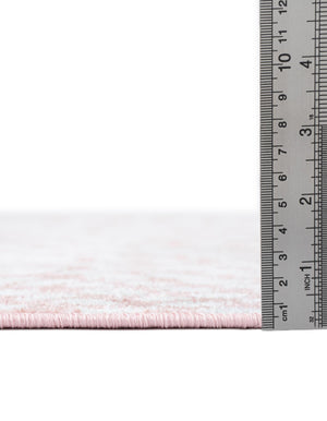 Rose Pink 3' 3 x 5' 3 Kamala Washable Rectangle Rug