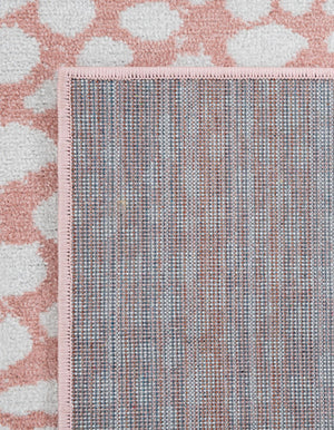 Washable Rose Pink 6' 1 x 9' Kamala Washable Rectangle Area Rug Easy to Clean Stain Resistant & Durable 100% Polyester Spill-Friendly Carpet for Sale at Rug Engine