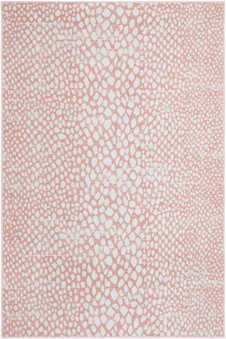 Rose Pink 5' 3 x 8' Kamala Washable Rectangle Rug