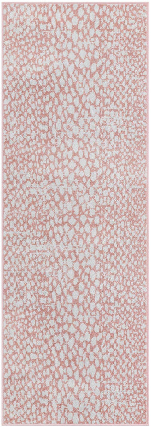 Rose Pink 2' x 6' 1 Kamala Washable Runner Rug