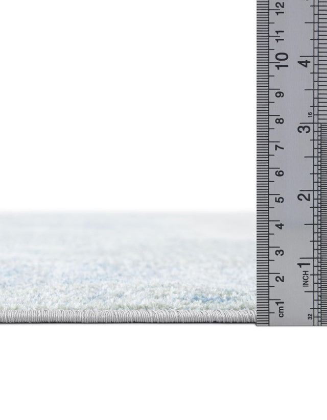 Gray Green 5' 3 x 8' Kamala Washable Rectangle Rug