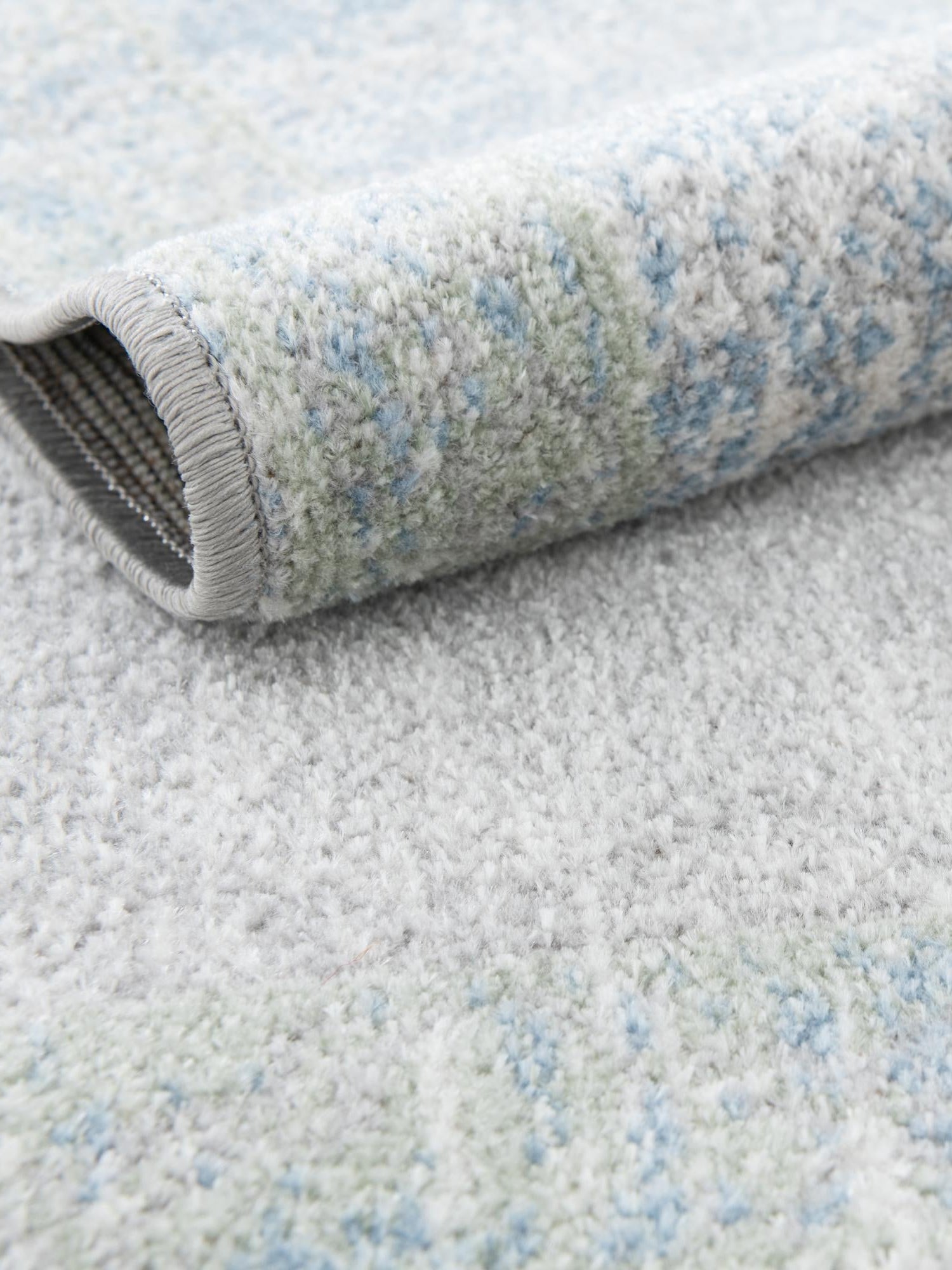 Washable Gray Green 2' x 3' 1 Kamala Washable Rectangle Area Rug Easy to Clean Stain Resistant & Durable 100% Polyester Spill-Friendly Carpet for Sale at Rug Engine
