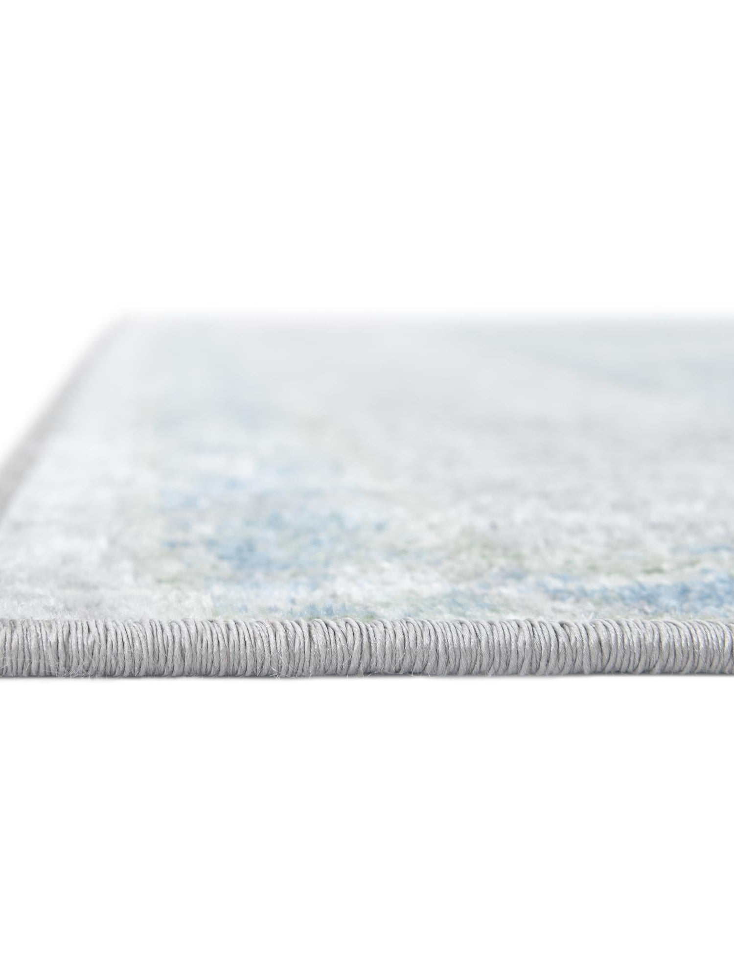 Washable Gray Green 9' x 12' Kamala Washable Rectangle Area Rug Easy to Clean Stain Resistant & Durable 100% Polyester Spill-Friendly Carpet for Sale at Rug Engine