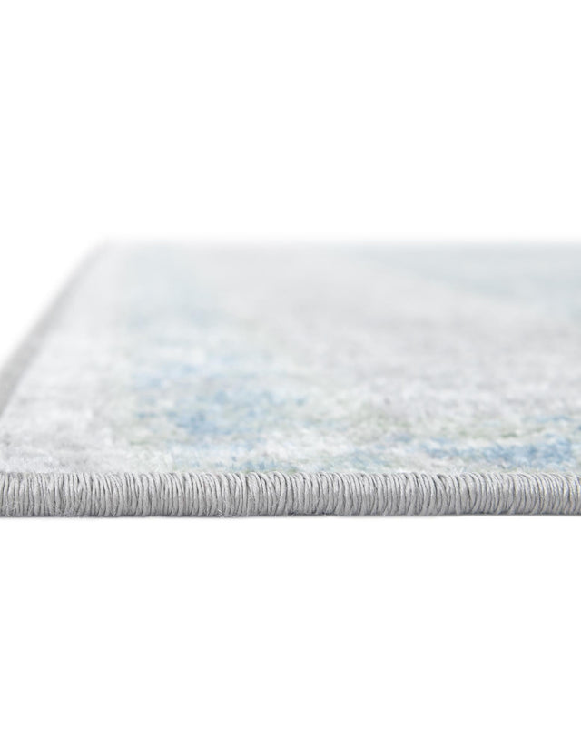 Gray Green 5' 3 x 8' Kamala Washable Rectangle Rug