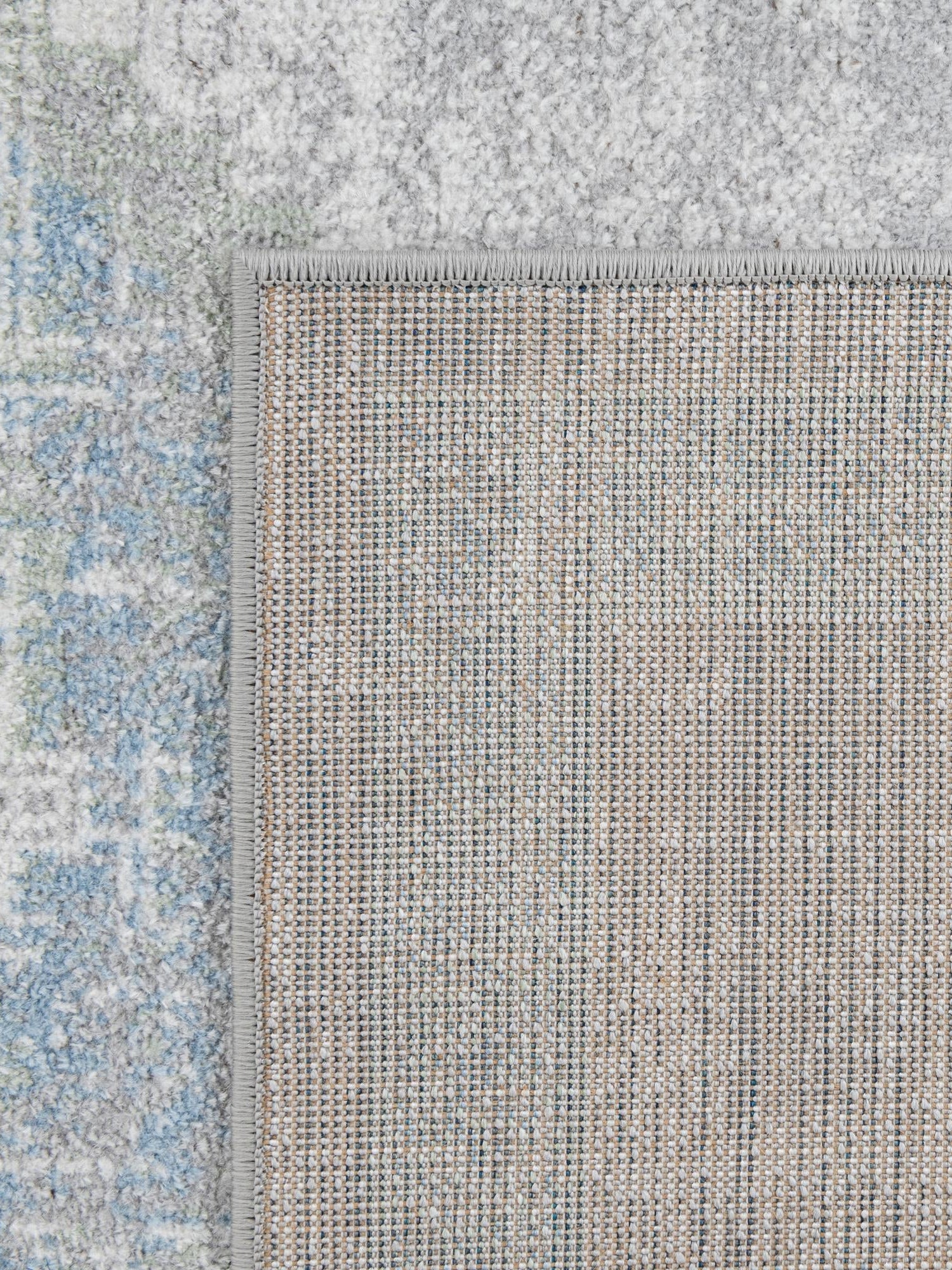 Washable Gray Green 6' 1 x 9' Kamala Washable Rectangle Area Rug Easy to Clean Stain Resistant & Durable 100% Polyester Spill-Friendly Carpet for Sale at Rug Engine
