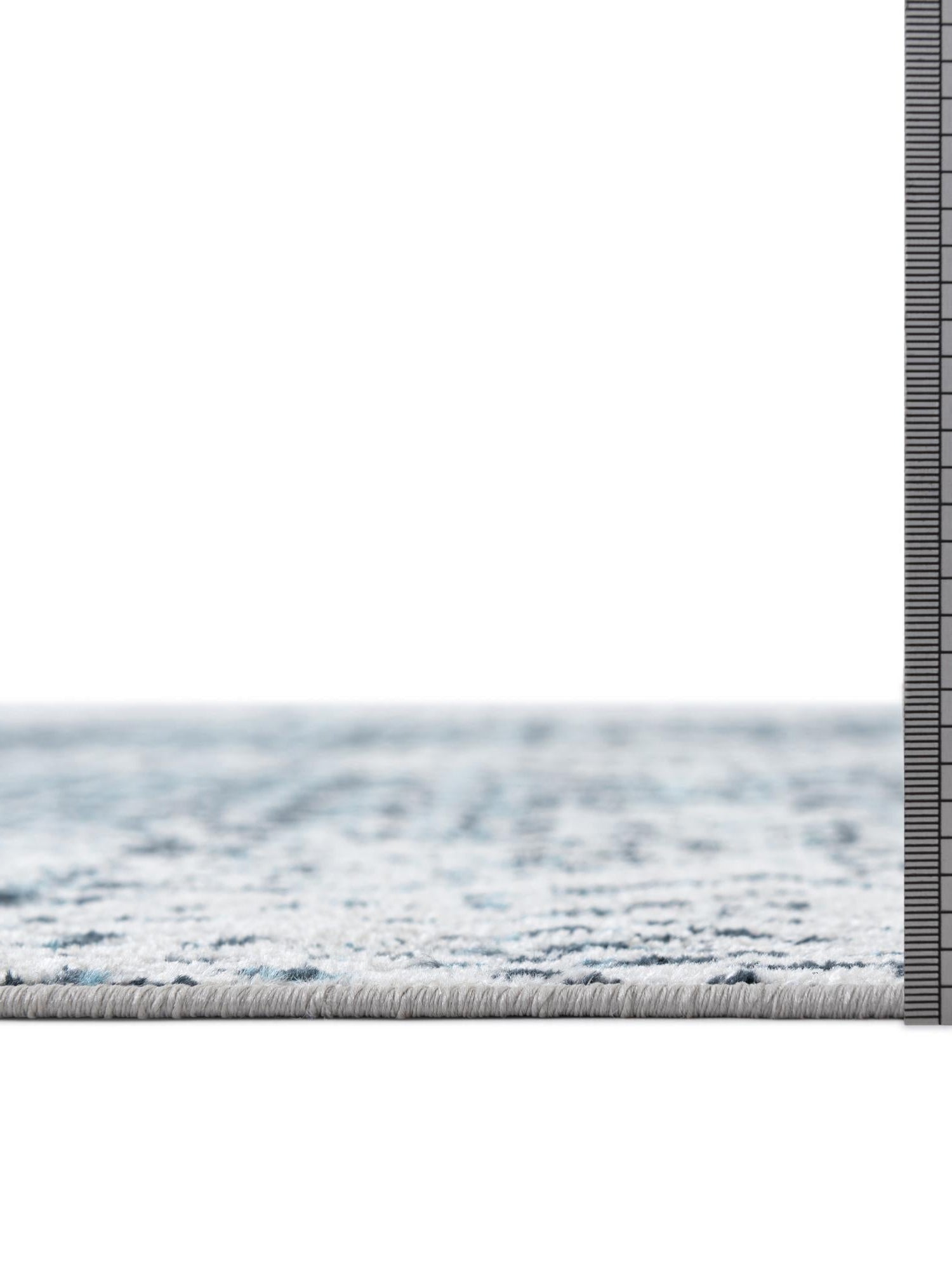 Washable Navy Blue 10' x 14' 1 Kamala Washable Rectangle Area Rug Easy to Clean Stain Resistant & Durable 100% Polyester Spill-Friendly Carpet for Sale at Rug Engine