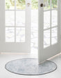 Washable Ivory 2' x 3' 1 Timeless Oval Area Rug Easy to Clean Stain Resistant & Durable Traditional Classic Vintage Design Carpet for Sale at Rug Engine