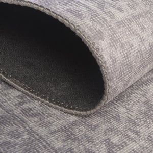 Washable Gray 2' x 3' 1 Timeless Oval Area Rug Easy to Clean Stain Resistant & Durable Traditional Classic Vintage Design Carpet for Sale at Rug Engine