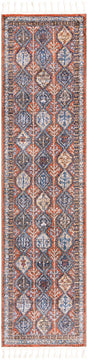 Rust Red 2' 7 x 10' Aramis Runner Area Rug Polypropylene With Cotton Backing Easy Clean Living Room Bedroom Dining Office Carpet for Sale at Rug Engine