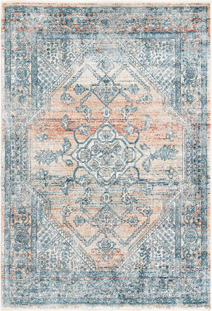 Multicolor 2' x 3' 1 Newport Rectangle Area Rug 100% Polypropylene Traditional Distressed Classic Contemporary Carpet for Home Decor for Sale at Rug Engine