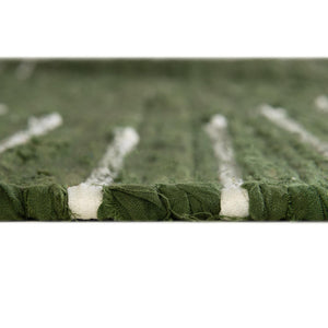 Green 7' 1 x 7' 1 Chindi Cotton Square Rug