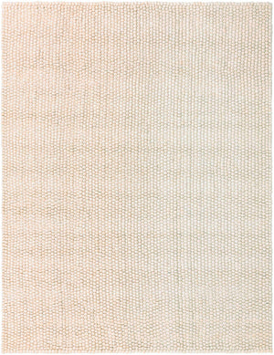 Ivory 9' x 12' Felt Ball Rectangle Area Rug Stunning All Natural 100% Wool Luxury Hand Woven Carpet for Modern Home Interiors Soft Touch Marshmallow Rug for Sale at Rug Engine