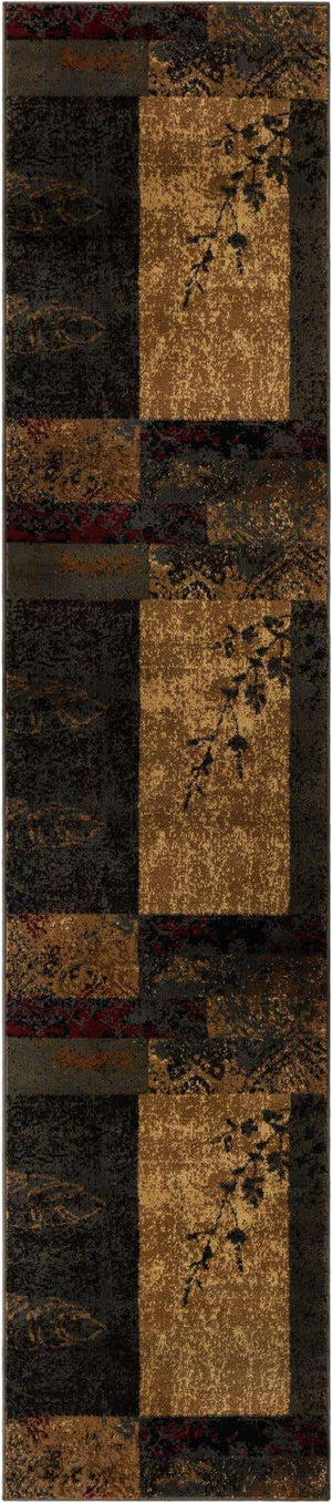 Beige 2' 7 x 12' Barista Runner Area Rug 100% Polypropylene Abstract Modern Geometric Carpet for Living Room Dining Office Dorm Room Decor for Sale at Rug Engine